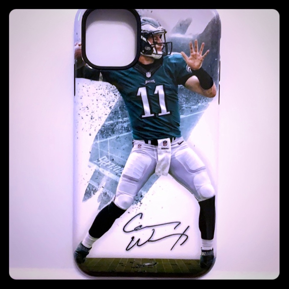 Eagles Carson Wentz IPhone 11 Case NEW!